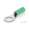 Te Connectivity Ring Terminal, #8 Stud Size, 1.31 mm², Bare Insulated, Green 1-321897-5 - alternate 1